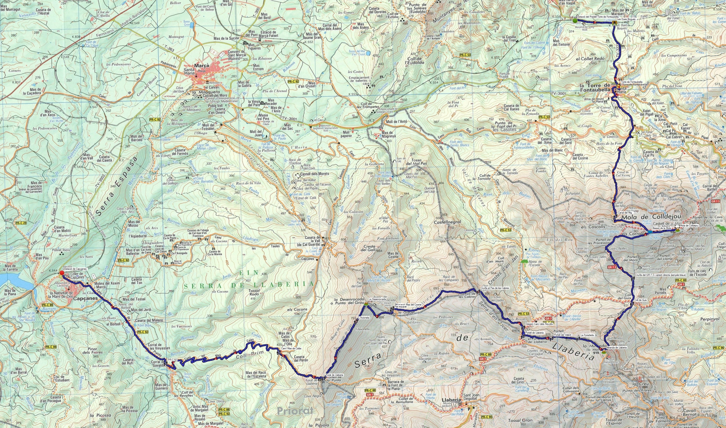Mapa ruta 110_2