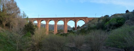 Pont Petit, viaducte del tren a l'Argentera