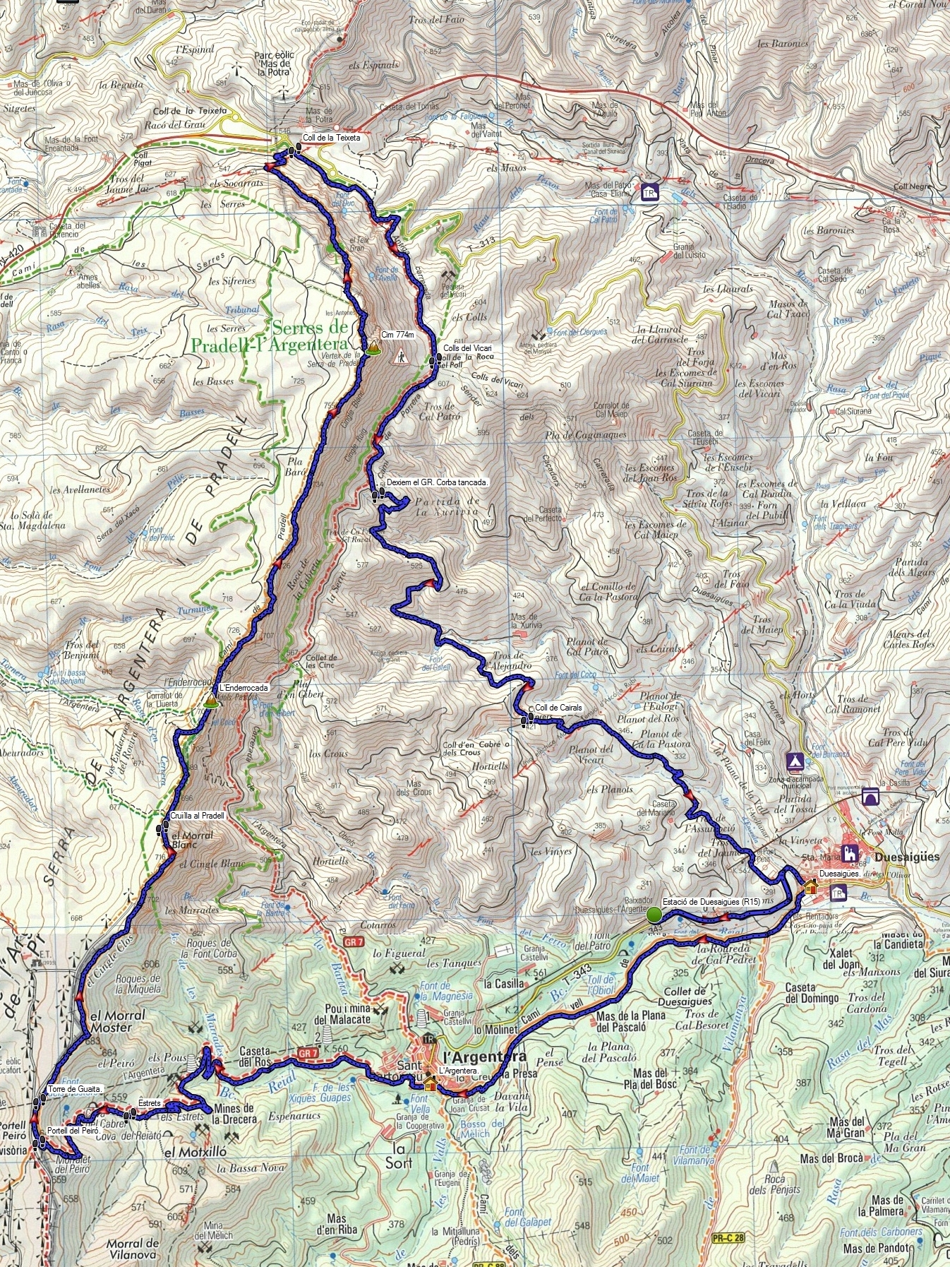Mapa_Serra de l'Argentera02
