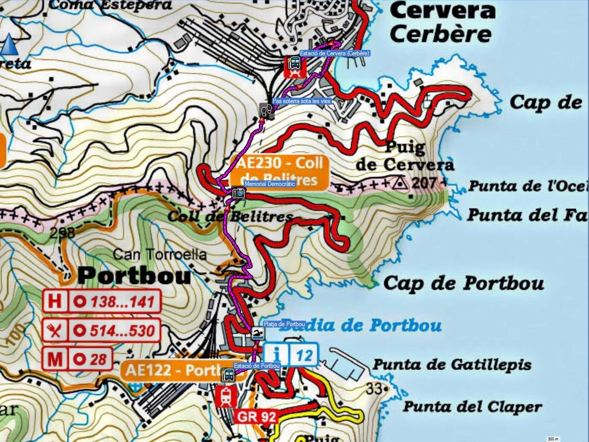 Mapa ruta 149