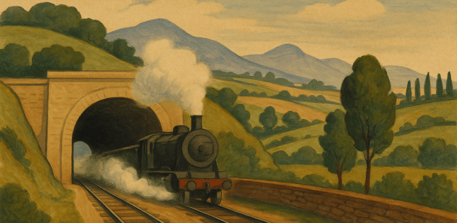 Seguint túnels ferroviaris