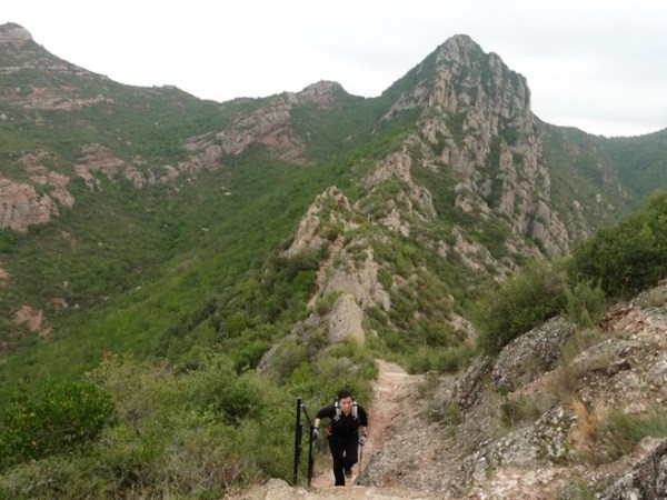 153. Carena de Torrella. Travessa entre Vacarisses i Aeri de Montserrat per St. Salvador (100&nbsp;Cims)